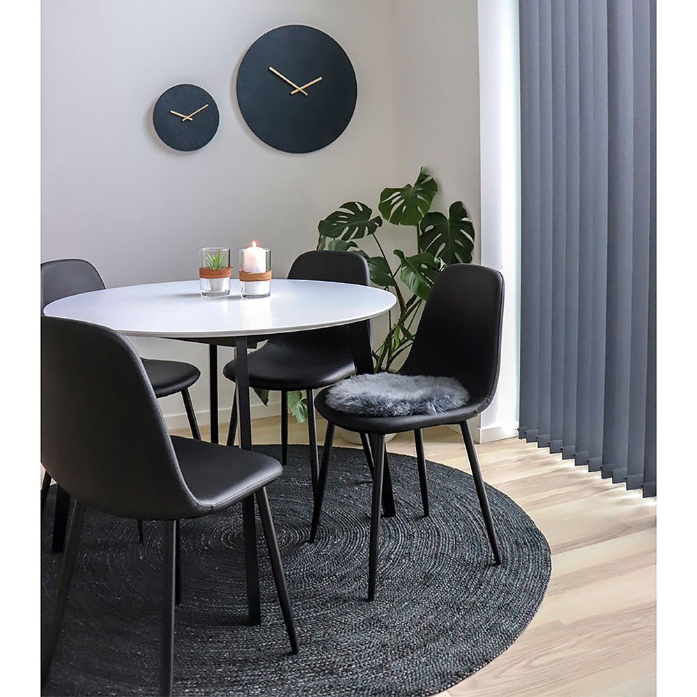 2 - pk Stockholm spisestol sort - Lindas Dekor
