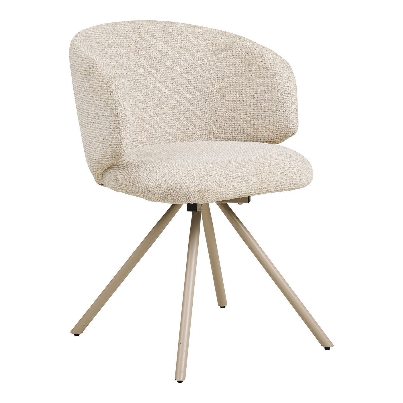 2-pk Fulham dreibar spisestol sand
