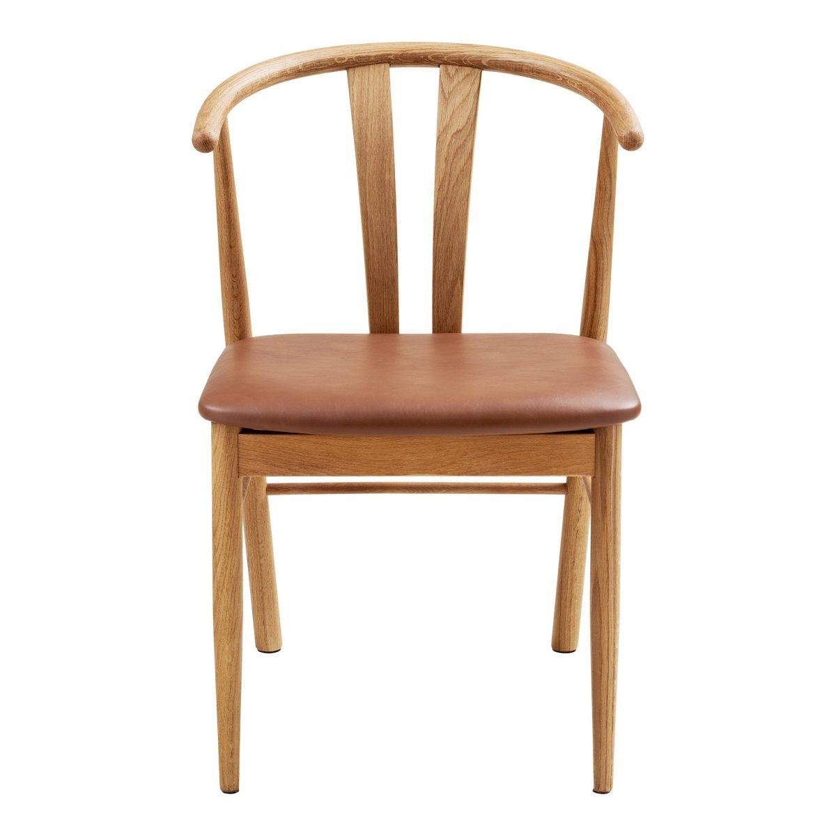 2-pk Artenara spisestol natur/brun