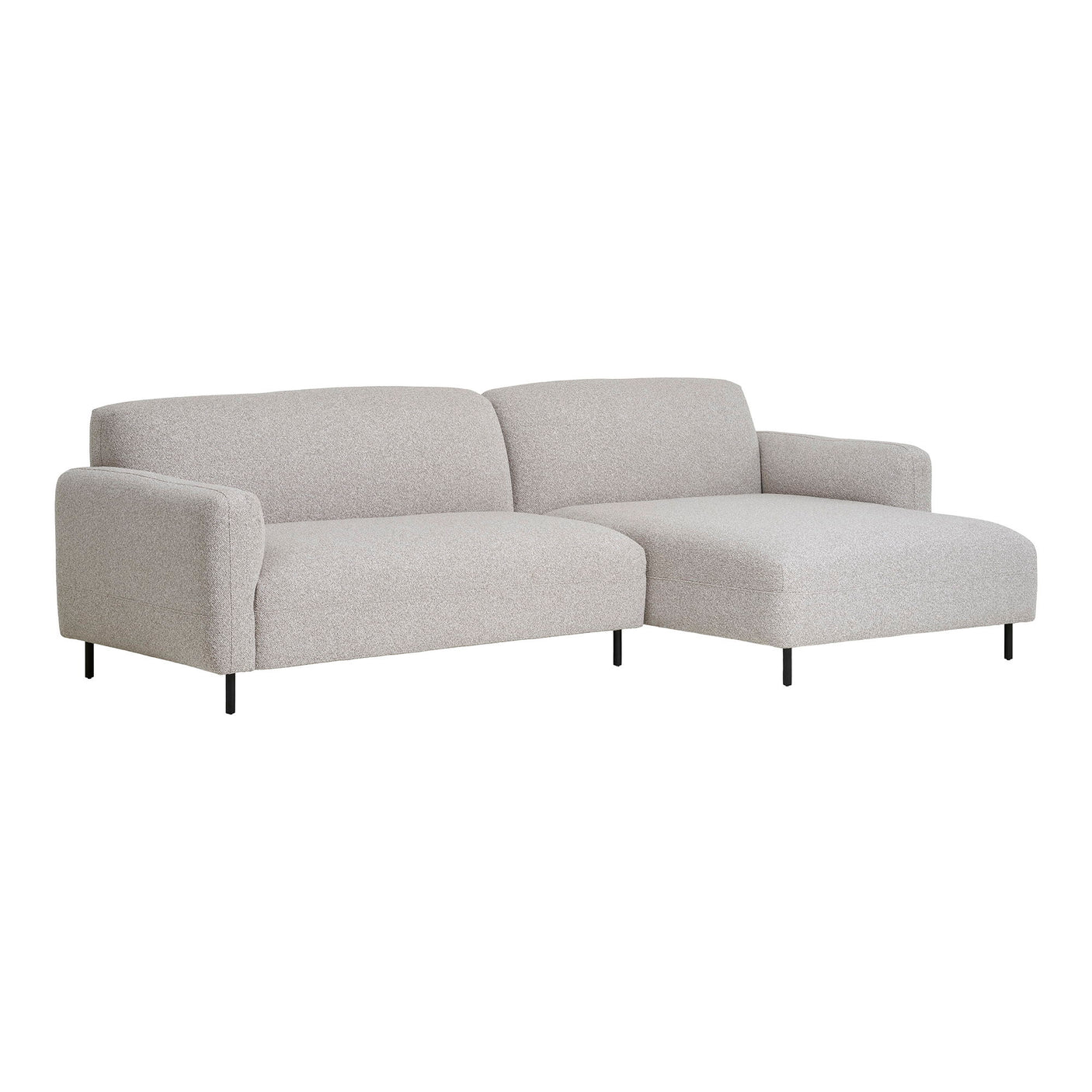Lido Lounge Sofa i skandinavisk design med treben.