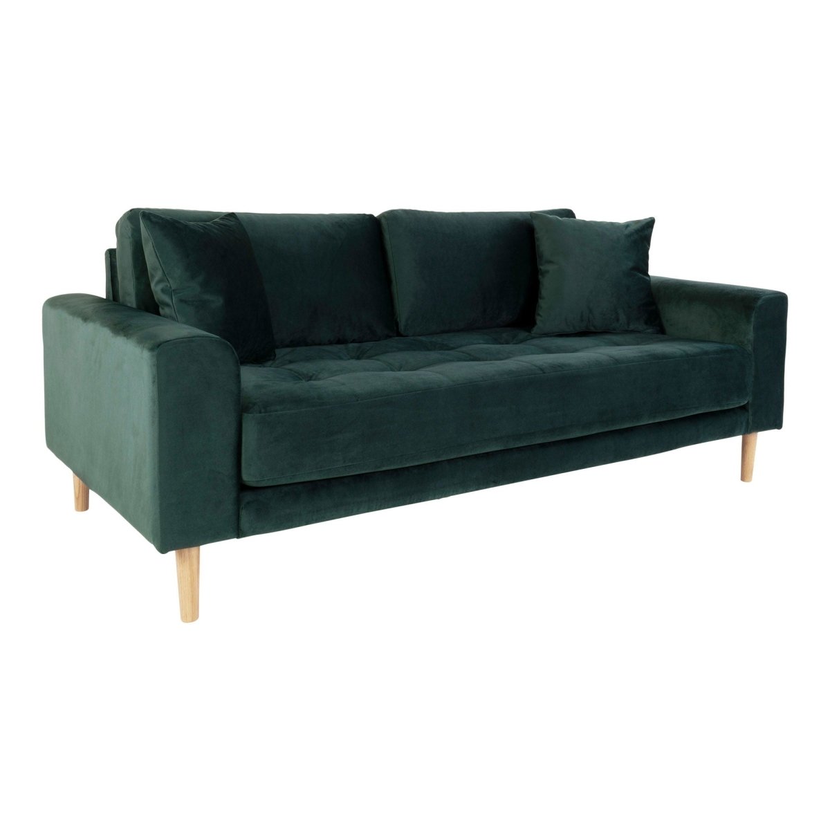 Lido 2,5 seters sofa mørkegrønn - Lindas Dekor