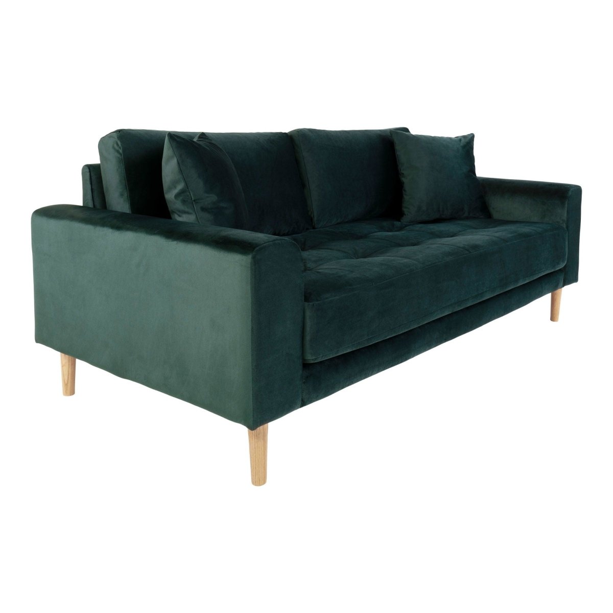 Lido 2,5 seters sofa mørkegrønn - Lindas Dekor