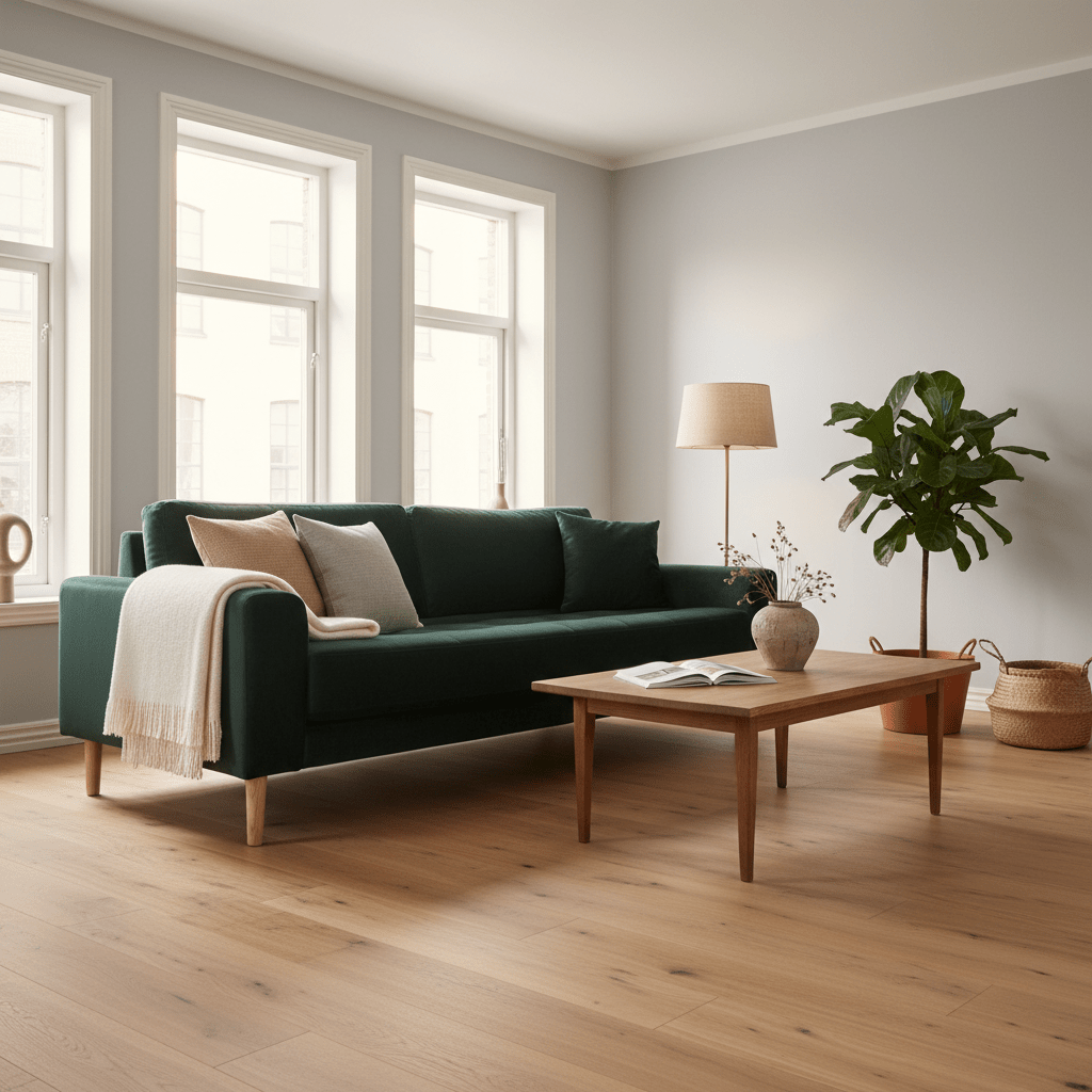 Lido 3 seters sofa mørkegrønn - Lindas Dekor
