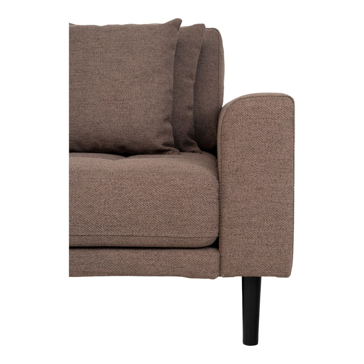 Lido Lounge sofa brun, venstrevendt - Lindas Dekor