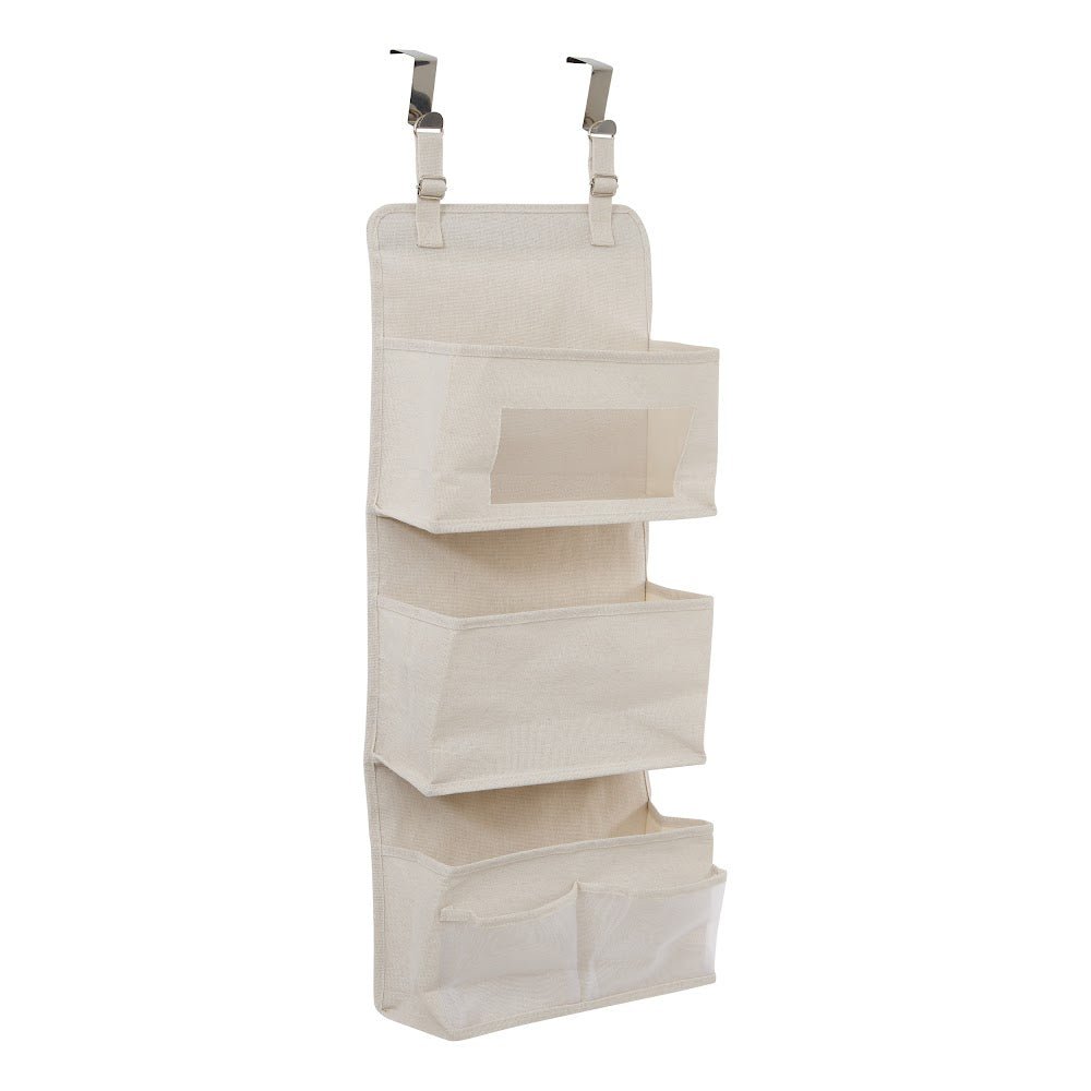 Dressy+ hengende døroppbevaring i beige polyester, 88 cm