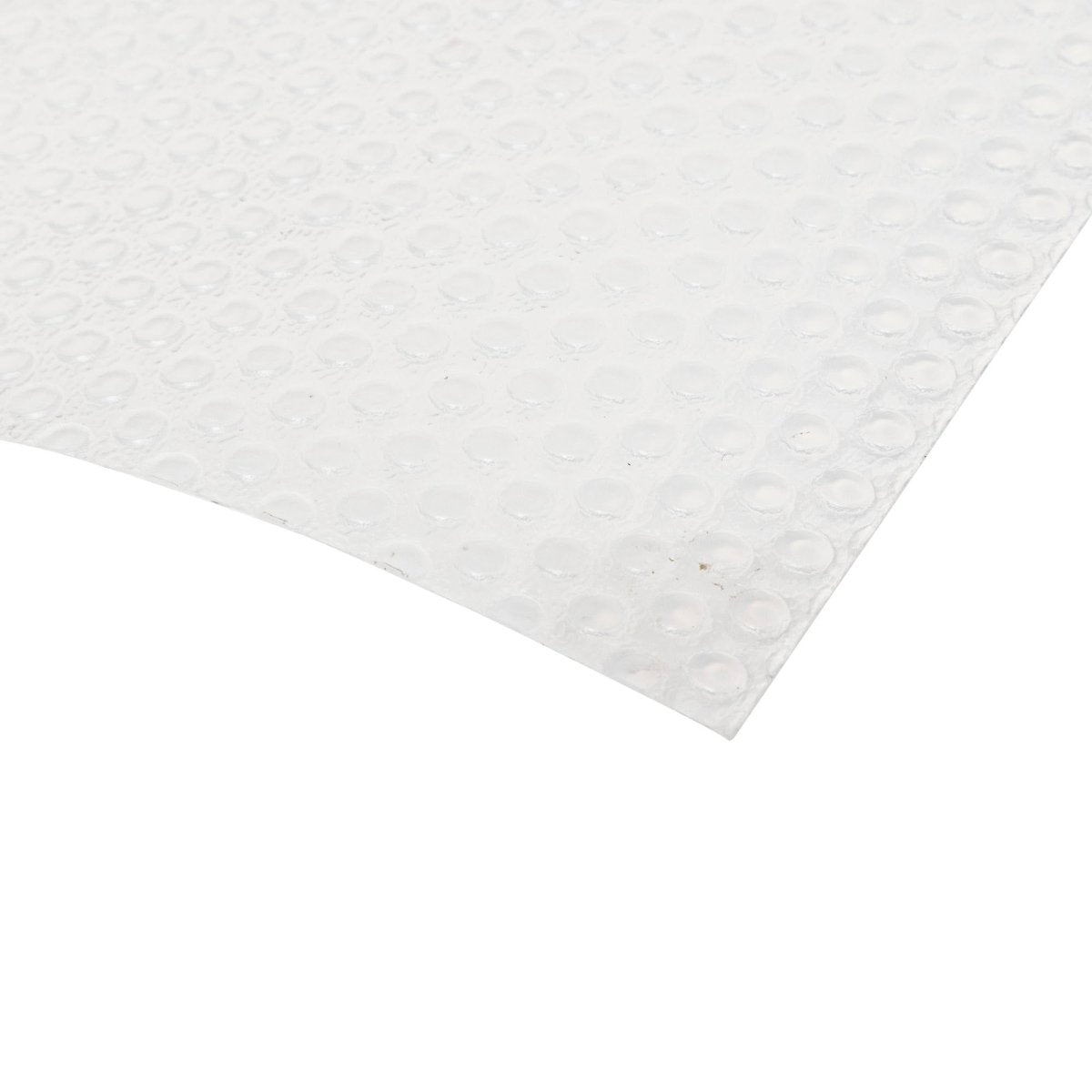 Skuffeinnlegg transparent 50 x 150 cm, nærbilde av mønsteret i innlegget