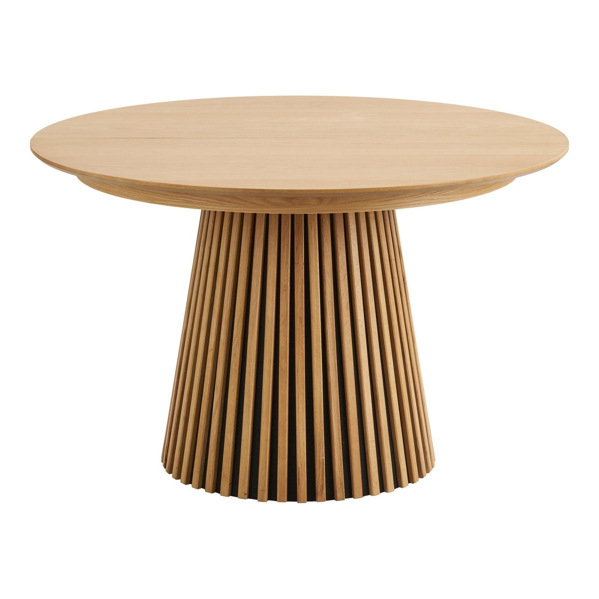 Osaka uttrekkbart spisebord natur eikefiner 120–200 cm - Lindas Dekor