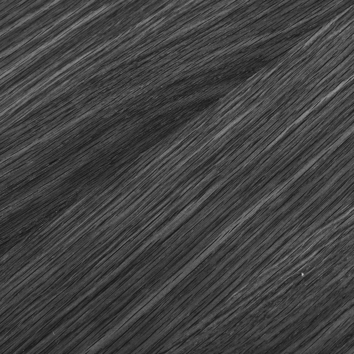 "Osaka spisebord 140 cm svart med skulpturell sokkel kvadratisk bilde"