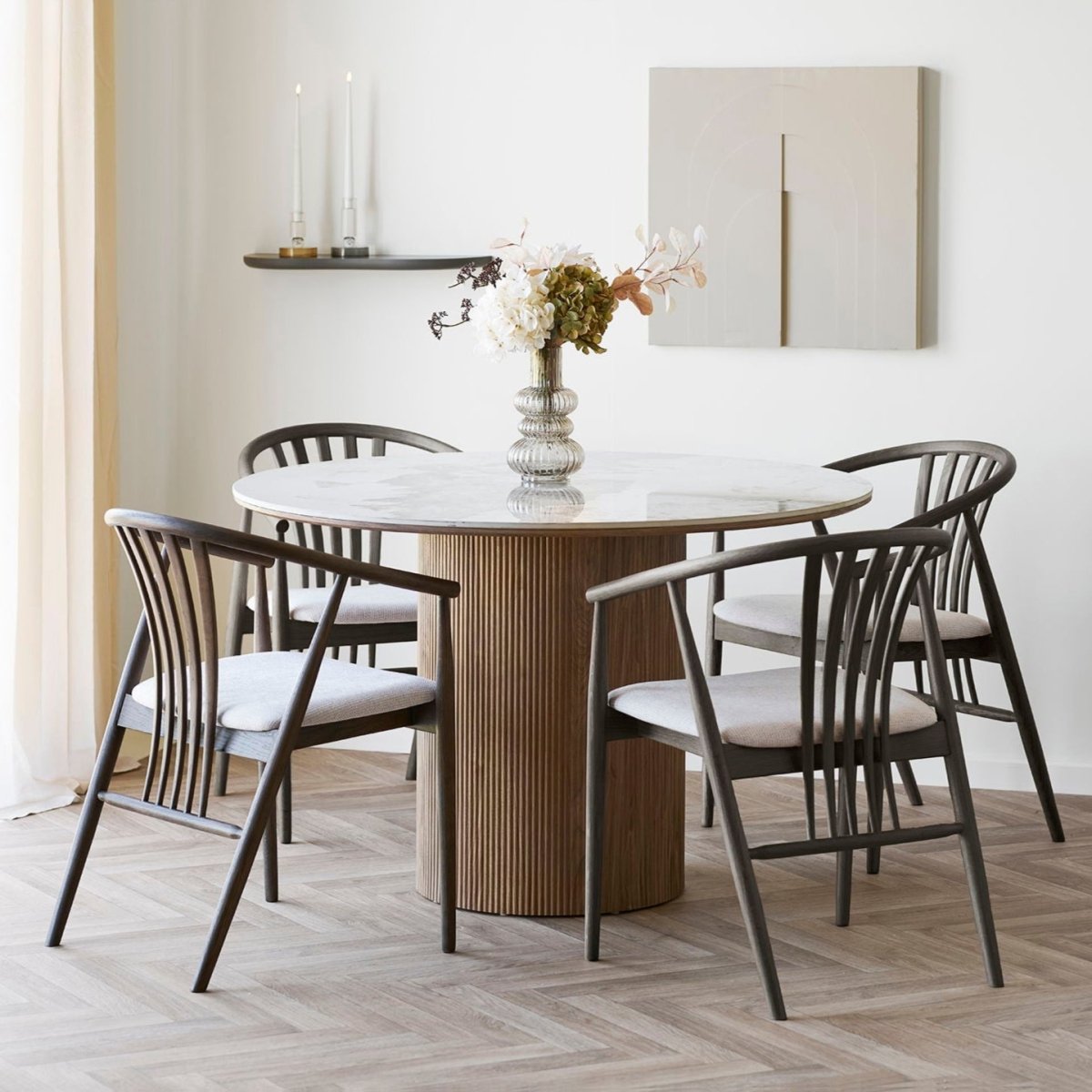 Athens spisebord ø120 cm - Lindas Dekor