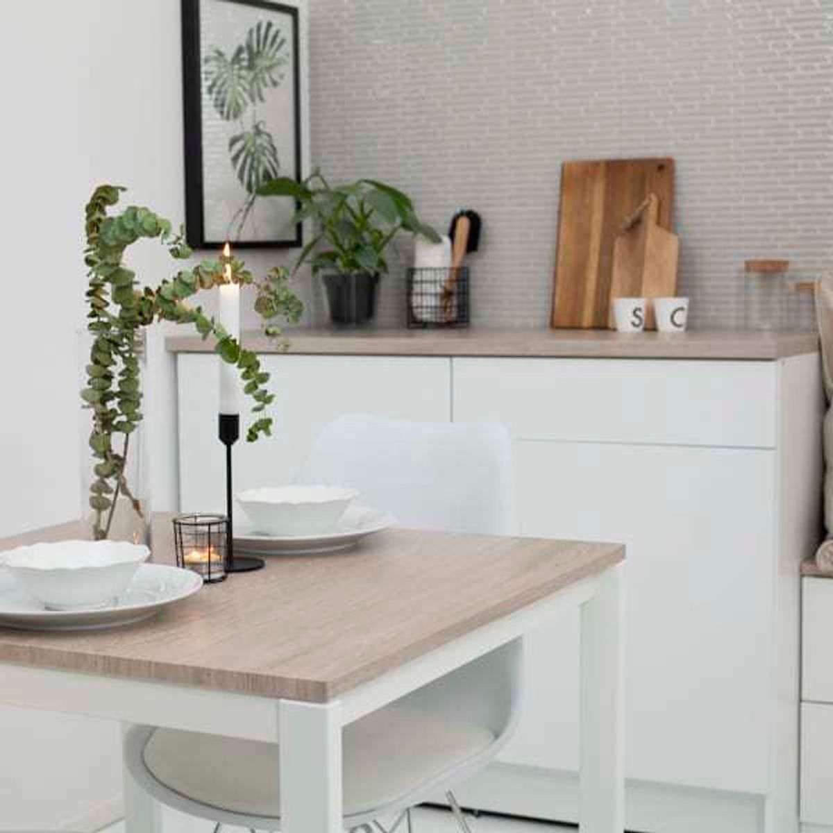 Vareprøve: Santana Eik Kalk Kontaktplast