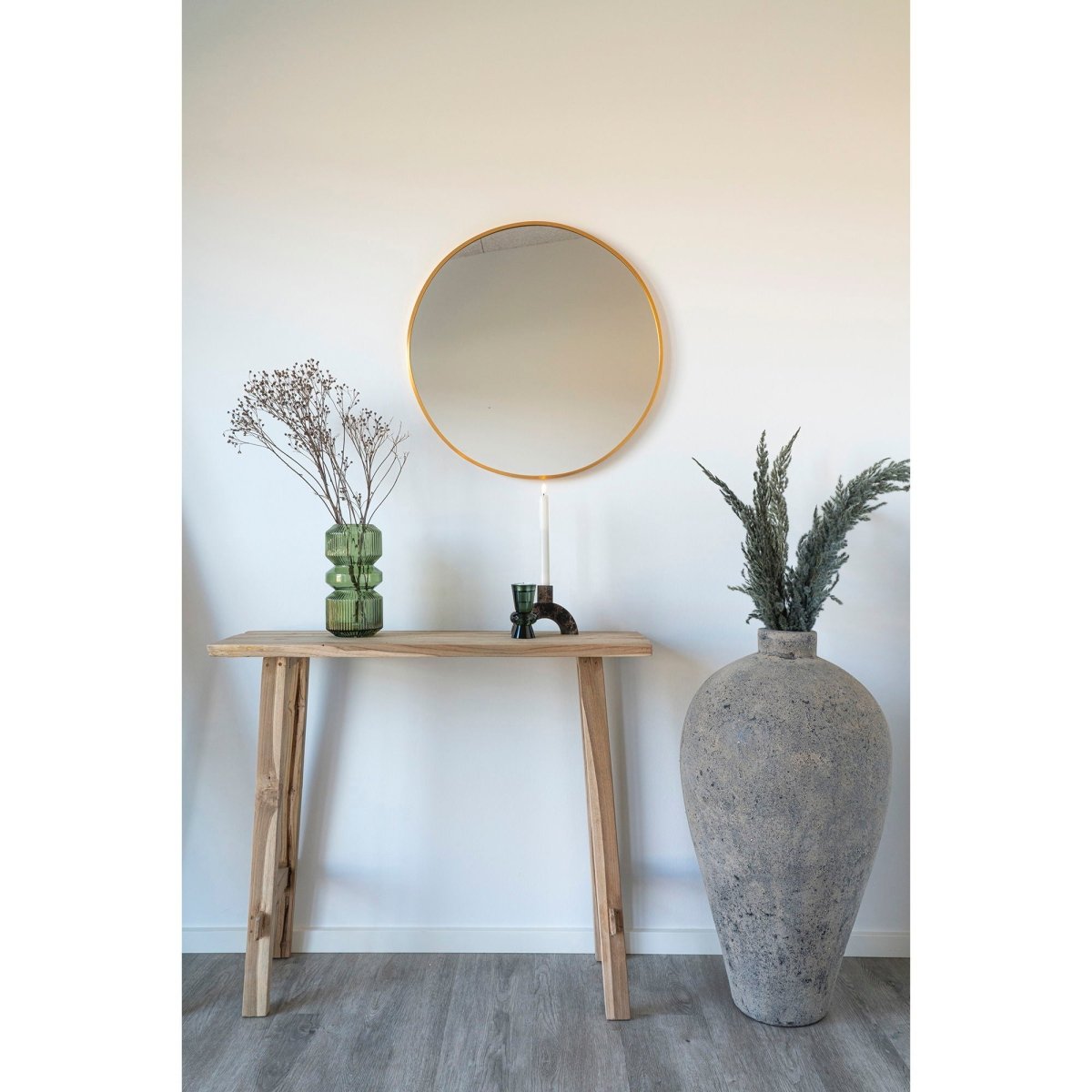 Girona konsollbord teak 90 x 30 x 80 cm - Lindas Dekor