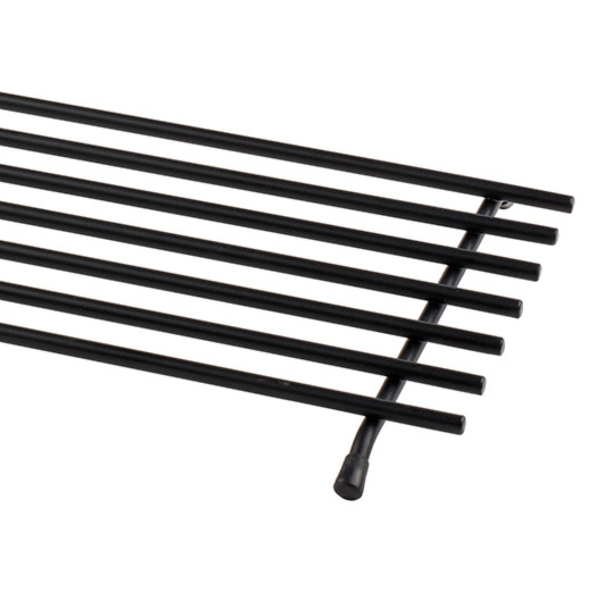 Gryterist 50 x 24 cm sort med sklisikre føtter - Lindas Dekor
