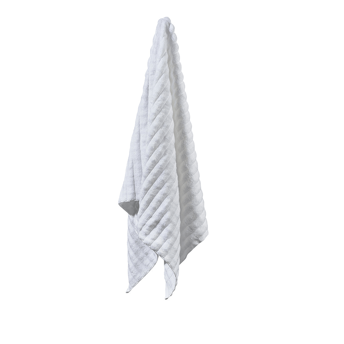 Badehåndkle Inu 70 x 140 cm hvit - Lindas Dekor
