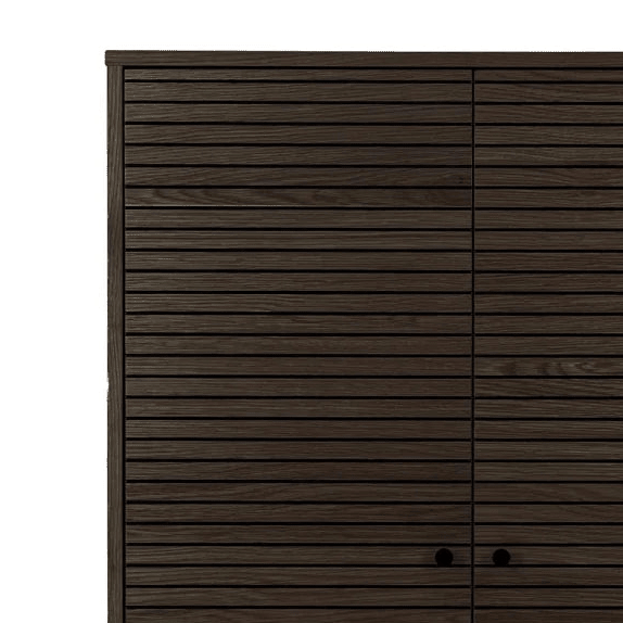 Kyoto skap smoked oak 80 x 40 x 130 cm - Lindas Dekor Skap