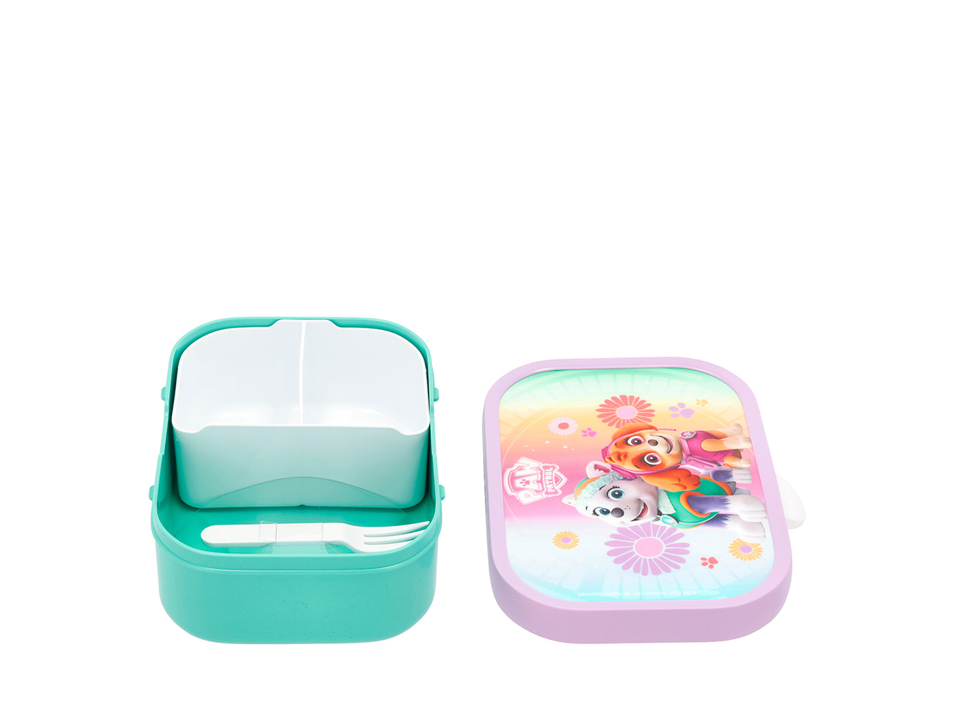 Matboks Paw Patrol 17,5 x 13 x 6 cm med rominndeling