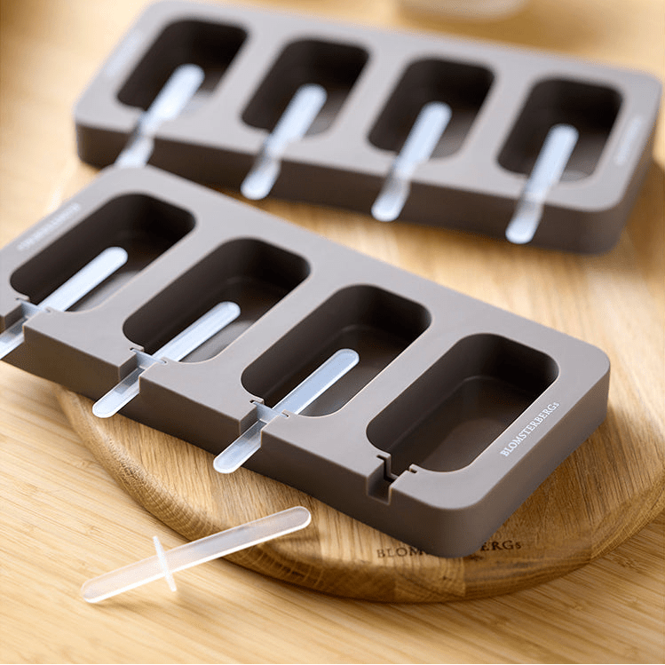 Ispinneform 4 stk Classic Latte Silikon - Lindas Dekor