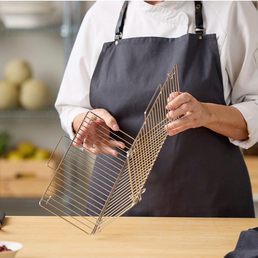 Sammenleggbar avkjølingsrist 48 x 32,5 cm i stål