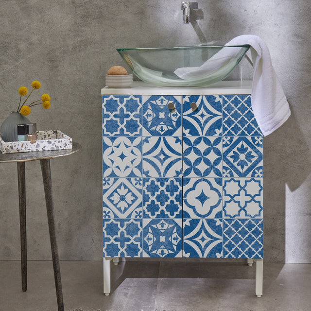 Praktisk prøve for å teste mønster og farge før full bestilling.