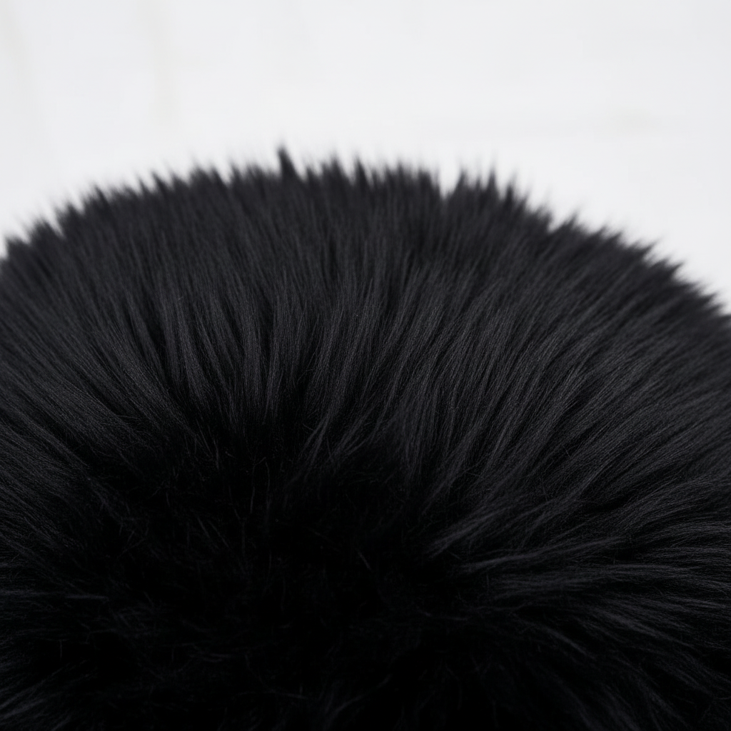 Sitteunderlag sort ø35 cm