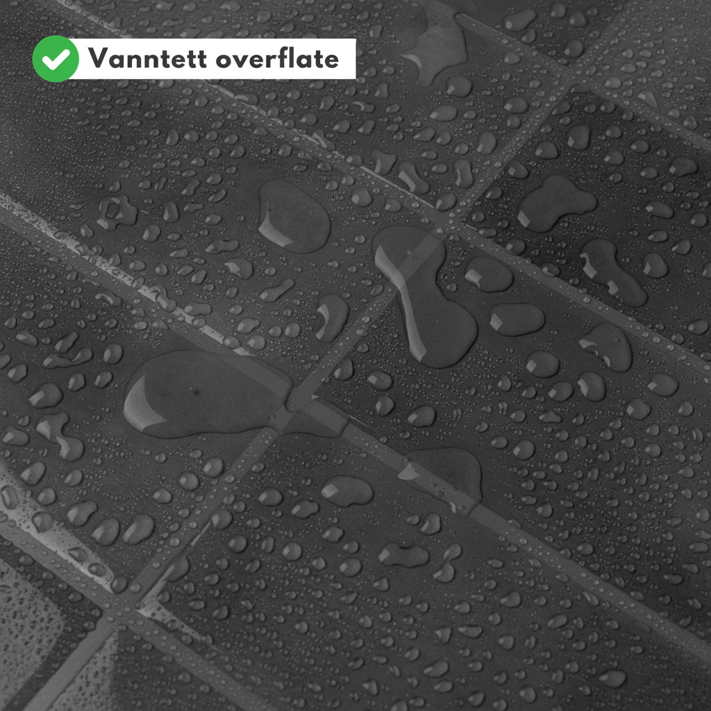 Adelina antrasitt selvklebende veggfliser