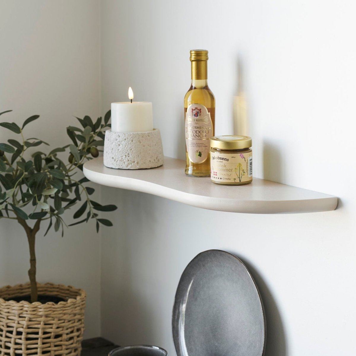 Botta vegghylle beige - Lindas Dekor