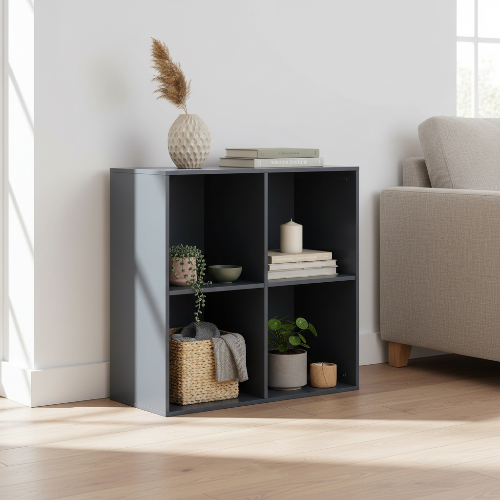 Horne hylle frontvisning 69x69 cm