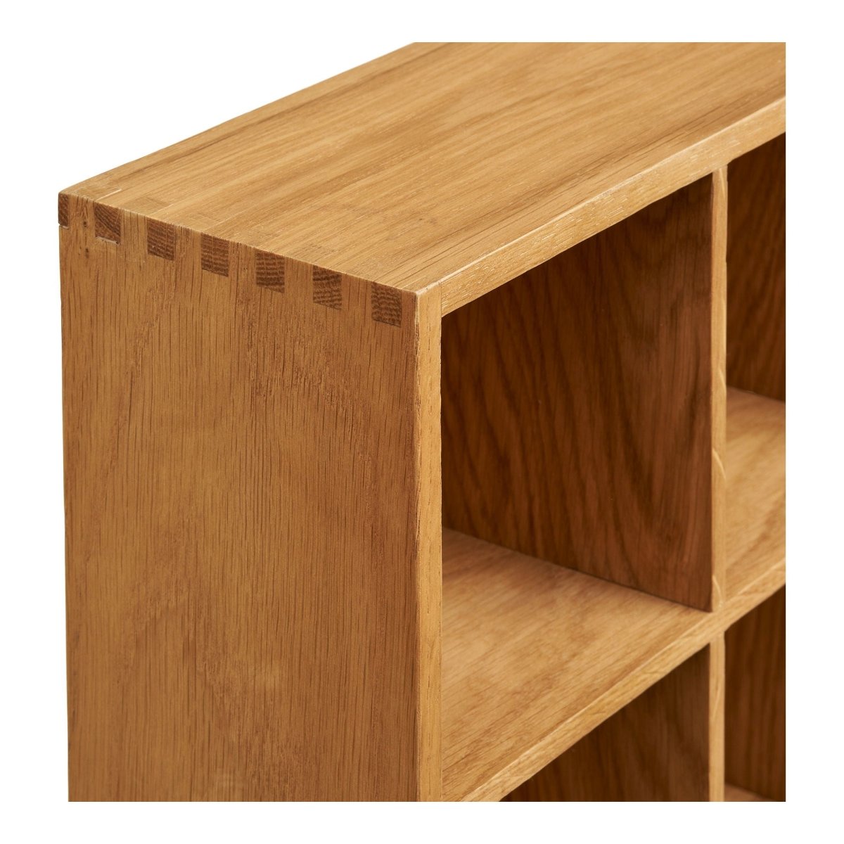 Soria vegghylle eik og eikefiner natur 39 x 11 x 51 cm - Lindas Dekor