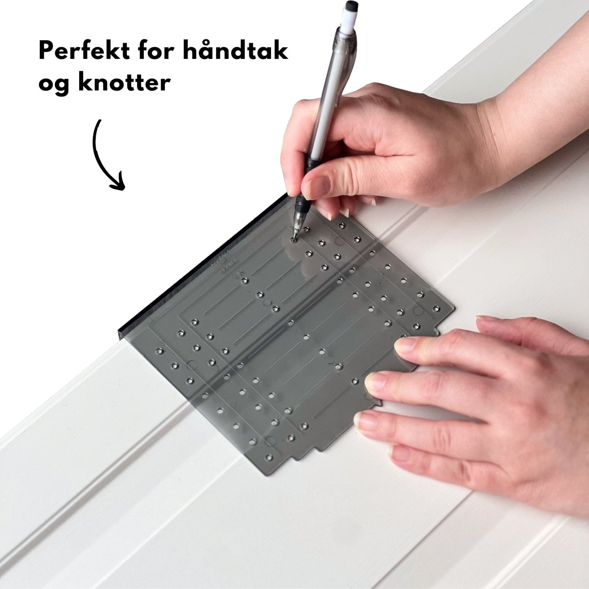 Boremal for håndtak og knotter - Lindas Dekor
