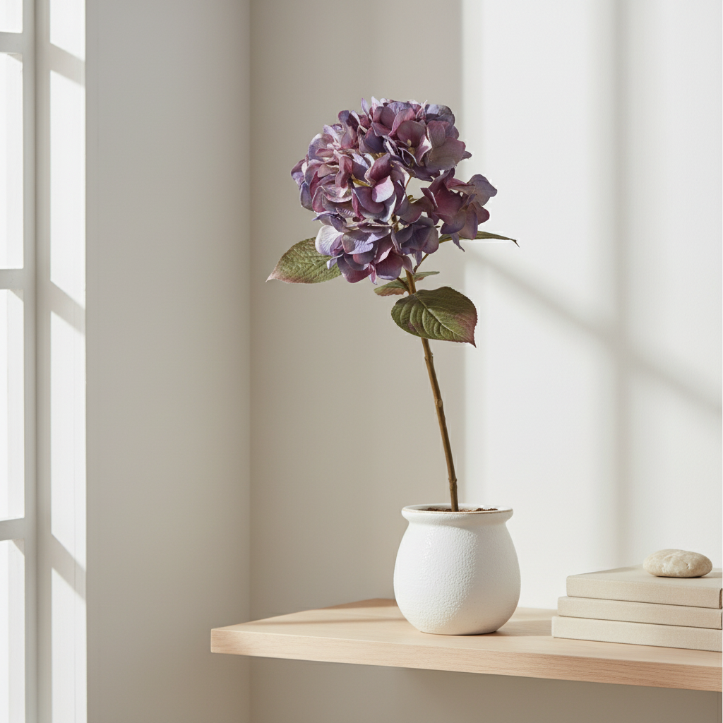 Mr. Plant Hortensia blå/lilla, 65 cm