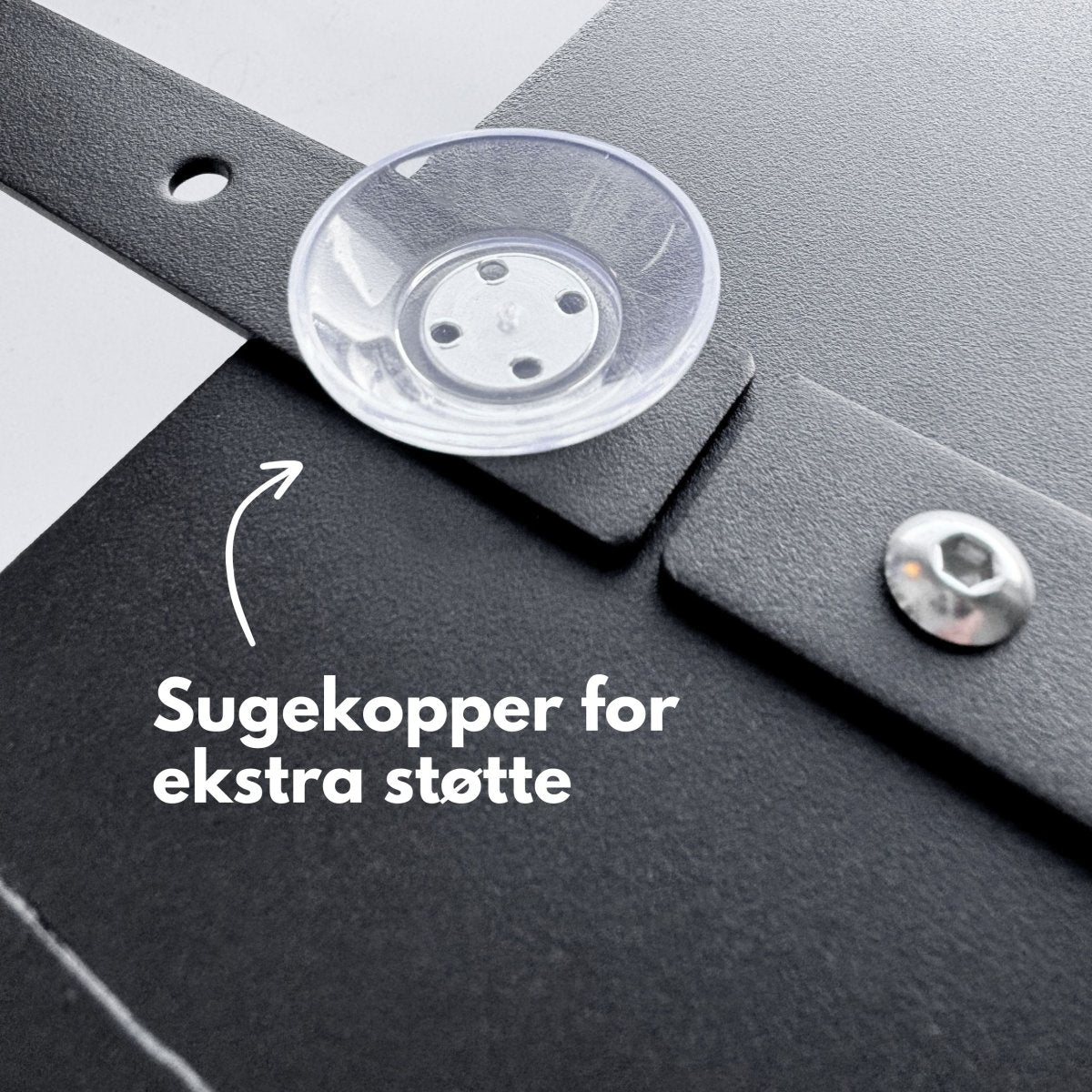 Oppbevaringshylle til dusj med plass til sjampo, balsam og såpe