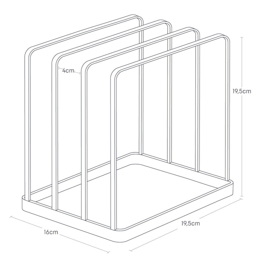 Åpent design som gir god luftsirkulasjon og rask tørking.