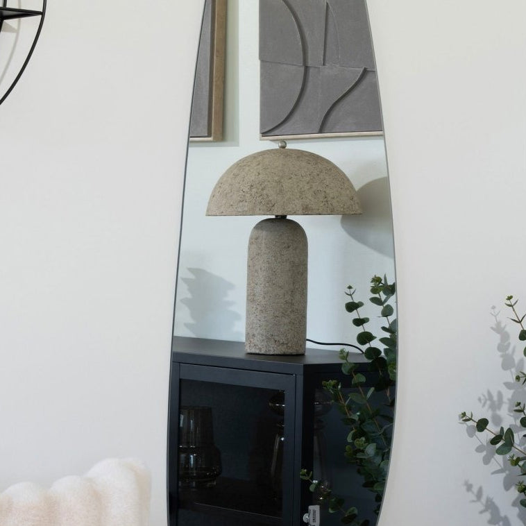 Astley bordlampe, stone grey - Lindas Dekor