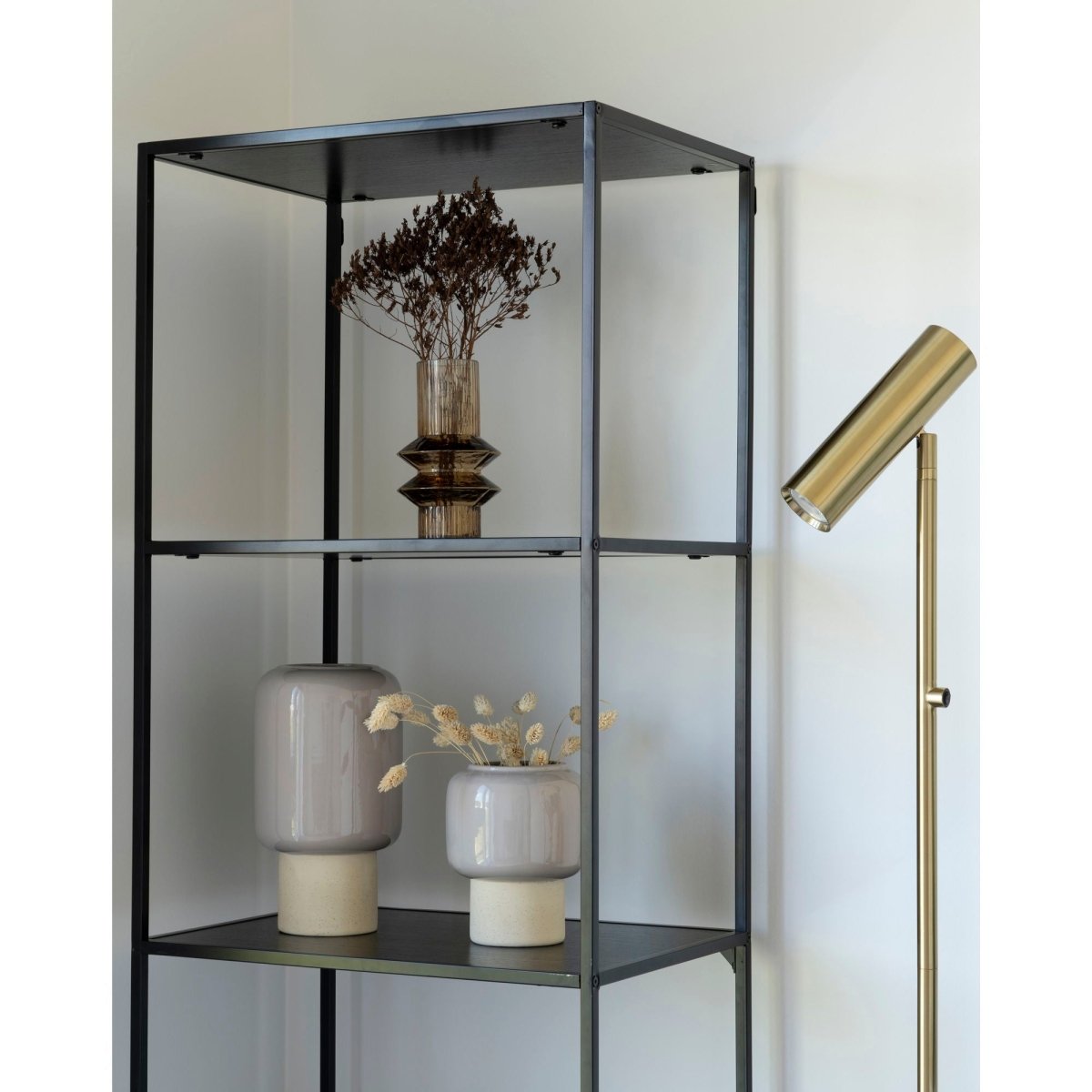 Paris gulvlampe messing - Lindas Dekor