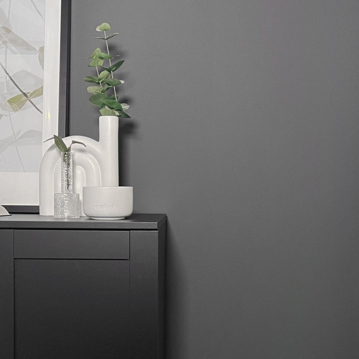 Nova grey selvklebende tapet 62 cm x 5 m - Lindas Dekor