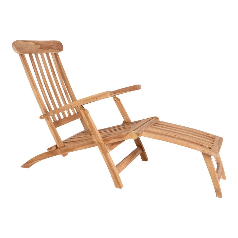 Arrecife solstol natur/hvit 197 cm - Lindas Dekor