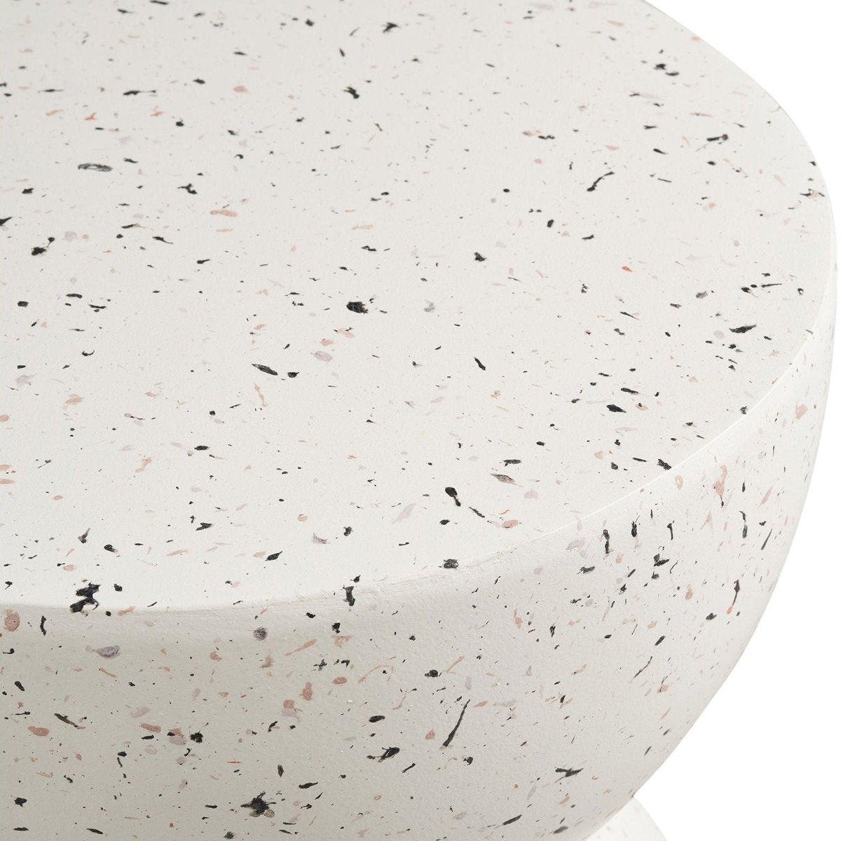 Sidebord i fiberglass terazzo - Lindas Dekor