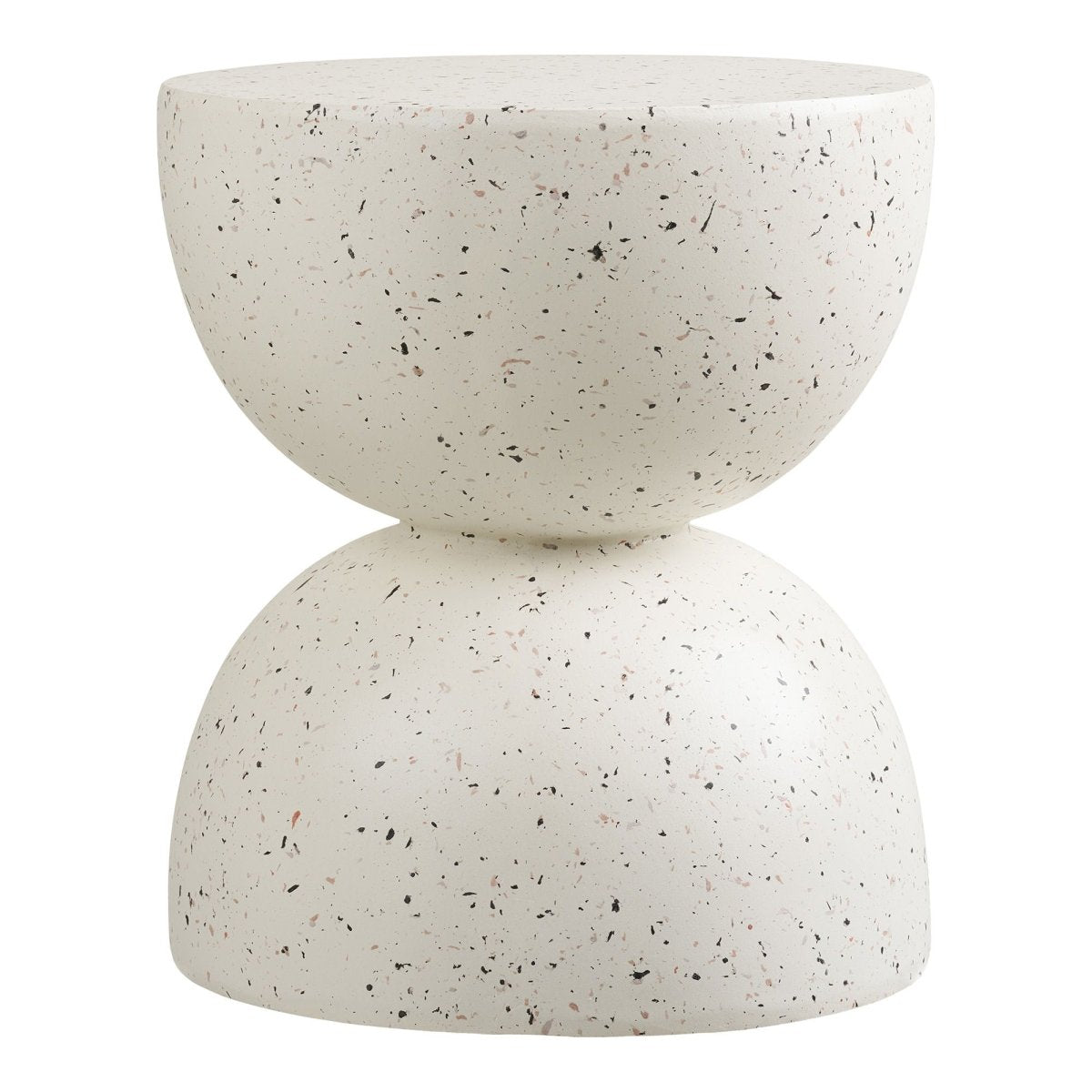 Sidebord i fiberglass terazzo - Lindas Dekor