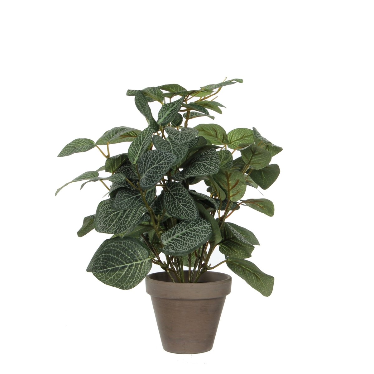 Pilea kunstig plante grønn med potte 30 cm - Lindas Dekor