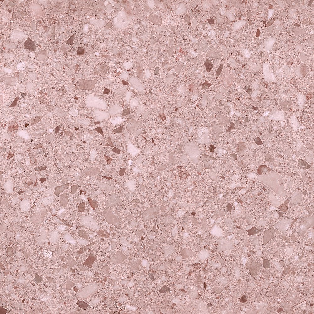 8 - pk Lisboa Terrazzo rose selvklebende fliser - Lindas Dekor