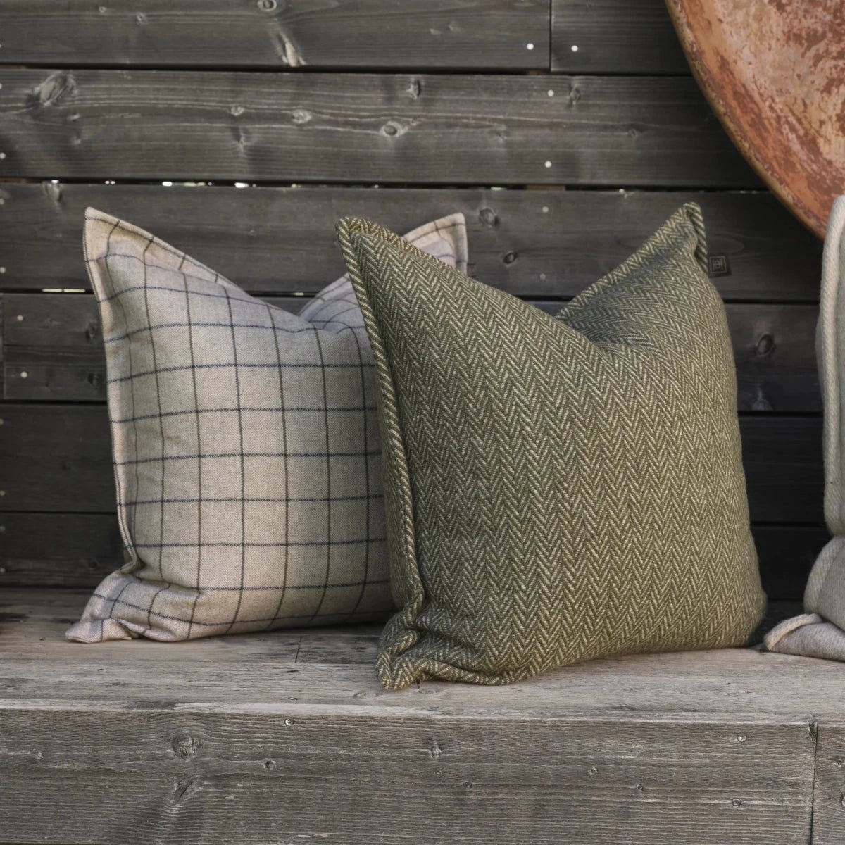 Halvor Bakke Liam putetrekk Beige 50 x 50 cm - Lindas Dekor