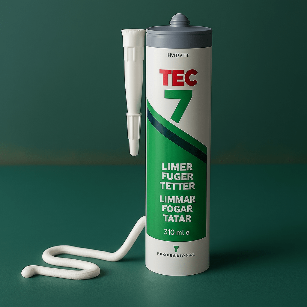 TEC7 fugemasse hvit - Lindas Dekor