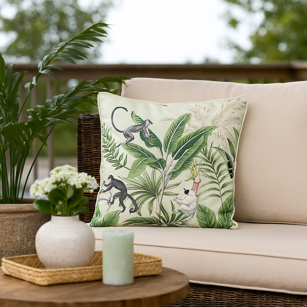 Pyntepute ape inne/ute 45 x 45 cm