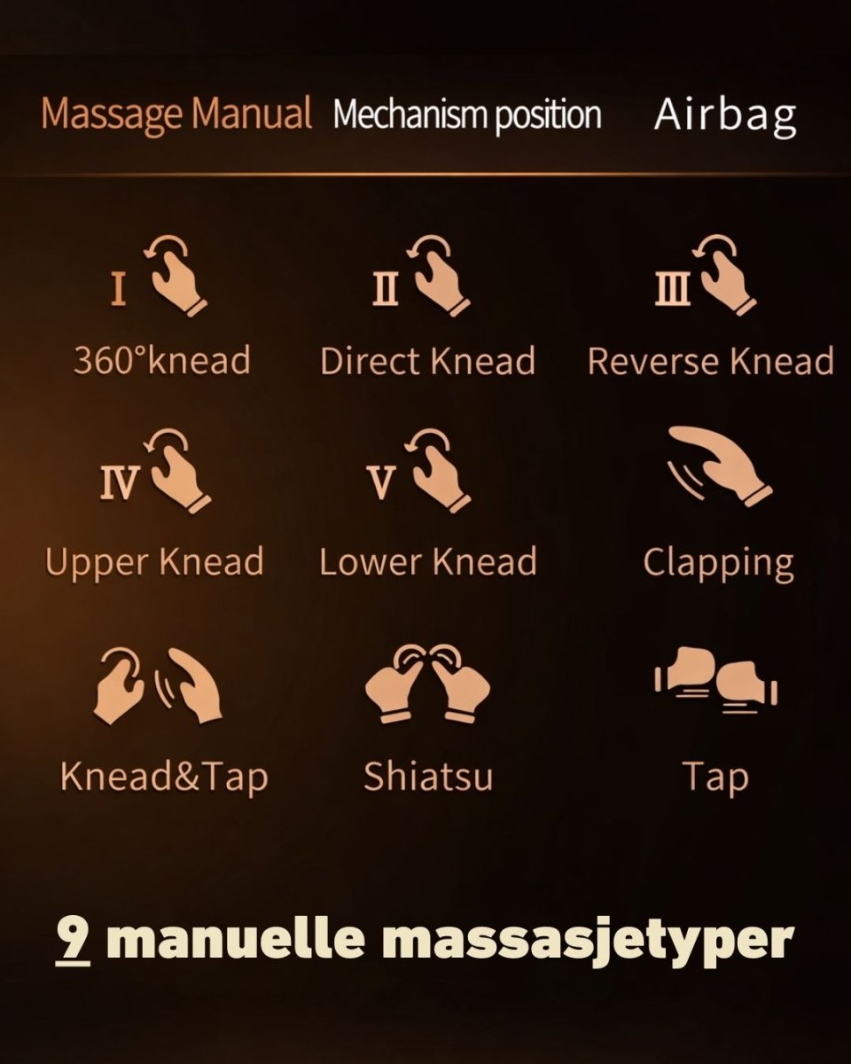 Solace SL - 01 Premium massssasjestol - Lindas Dekor