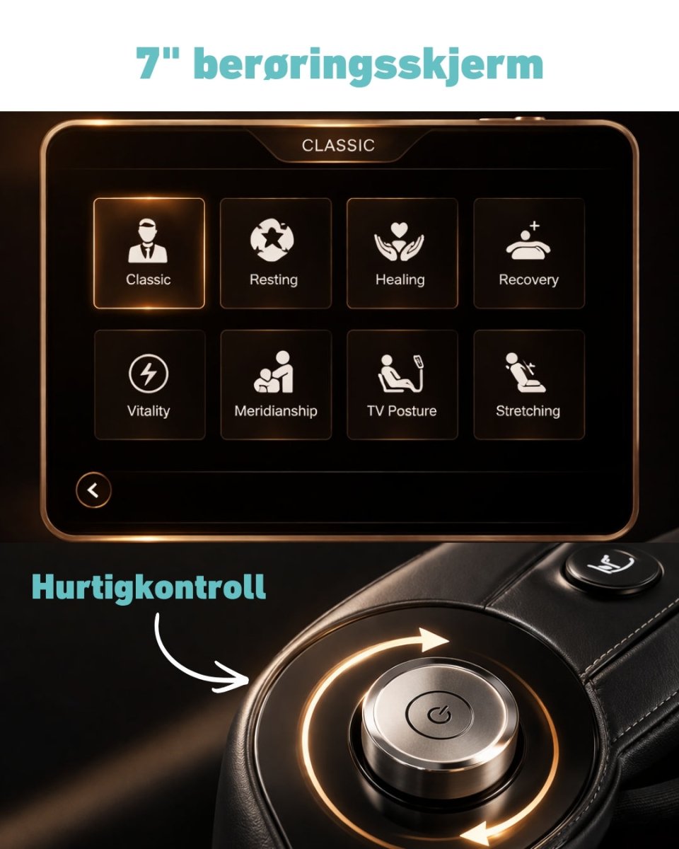 Solace SL - 01 Premium massssasjestol - Lindas Dekor