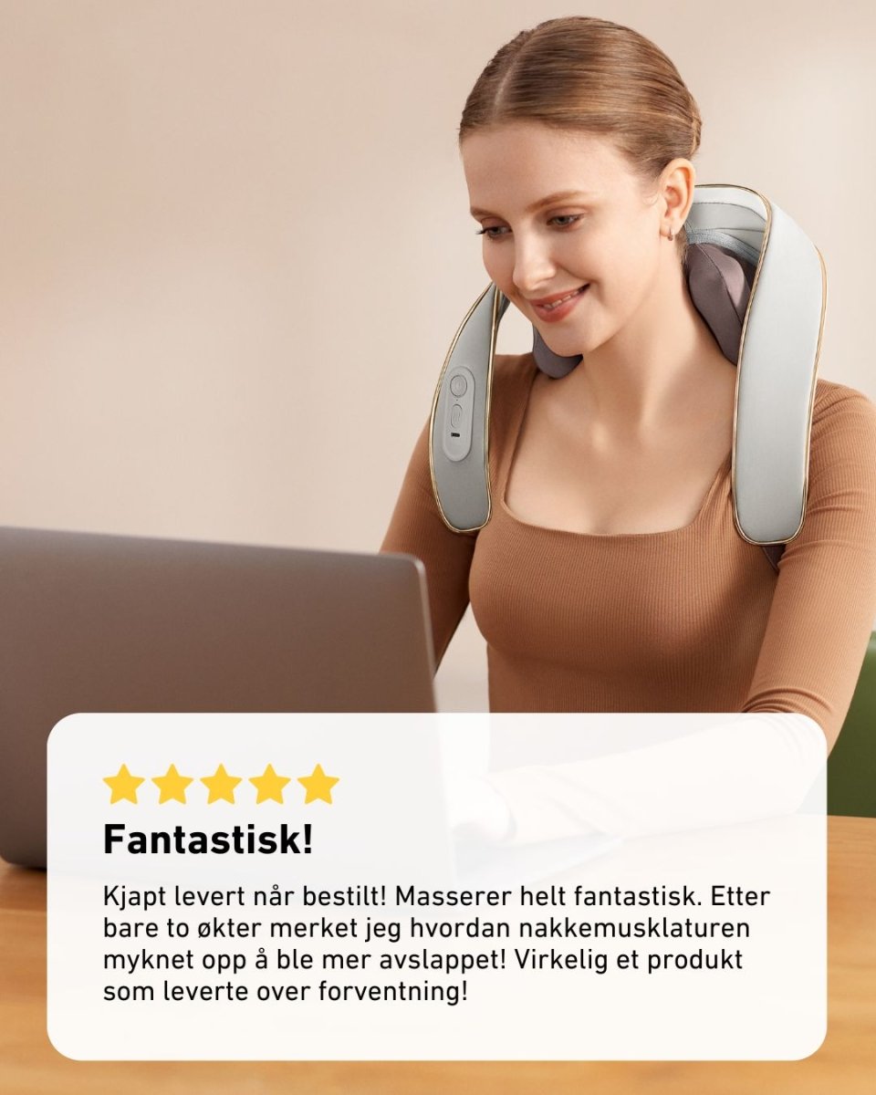 Massasjeapparat for nakke H5 - Lindas Dekor