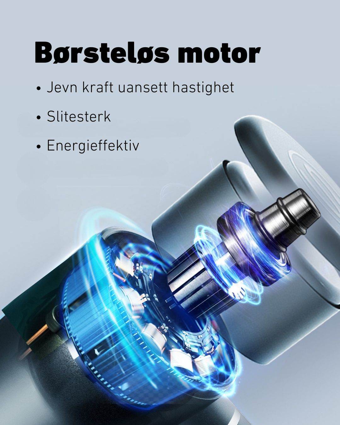 Massasjepistol F3 grå