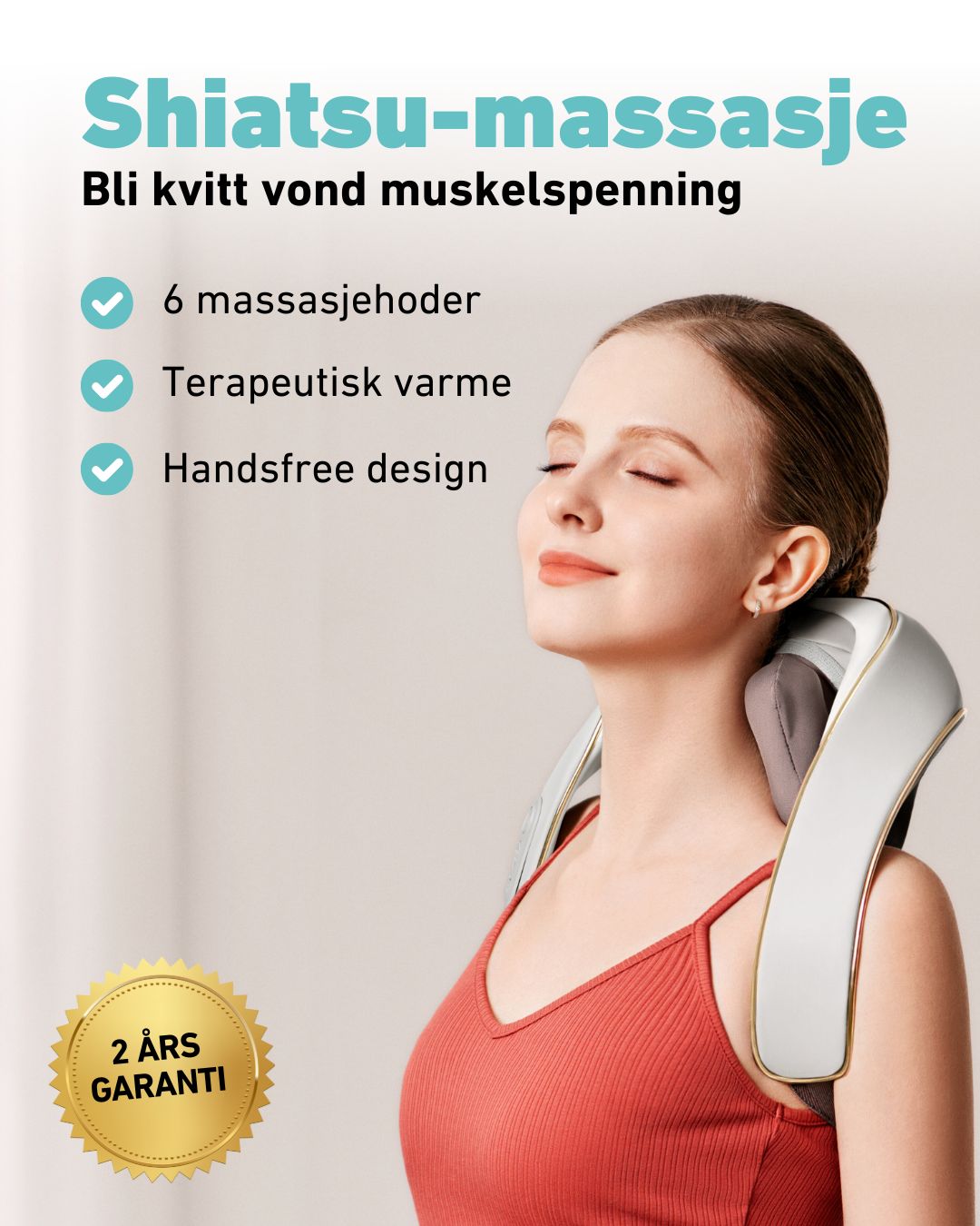 Massasjeapparat for nakke H5