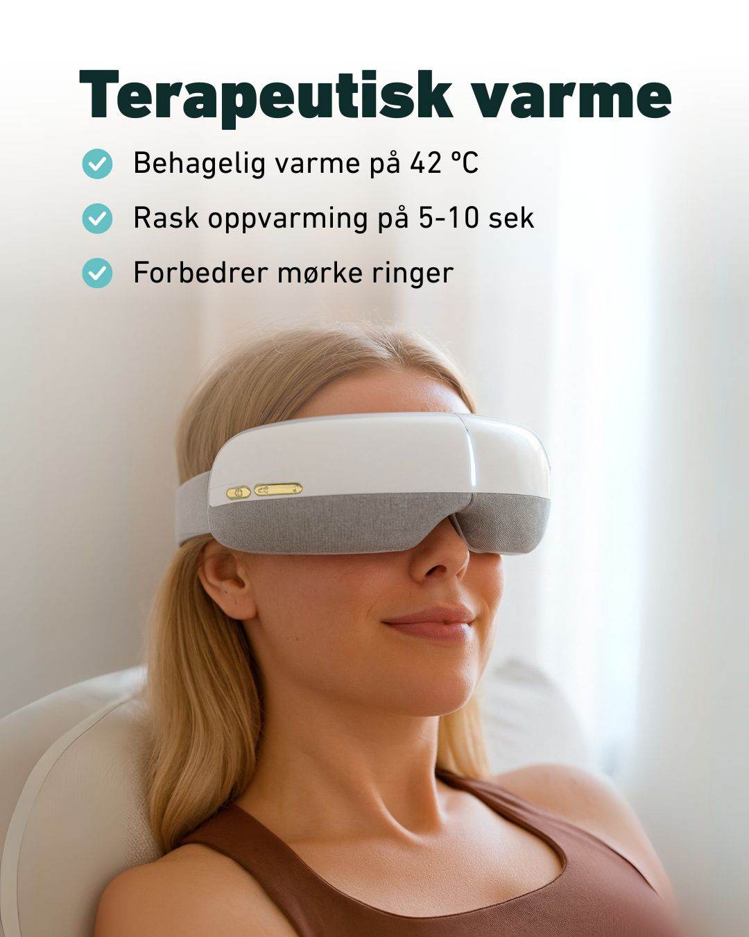 Massasjemaske for hodepine - Lindas Dekor