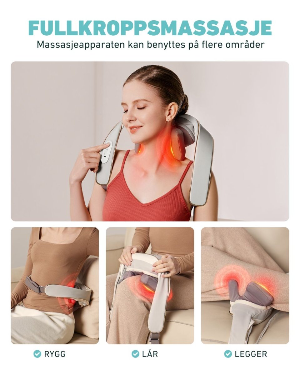 Massasjeapparat for nakke H5 - Lindas Dekor