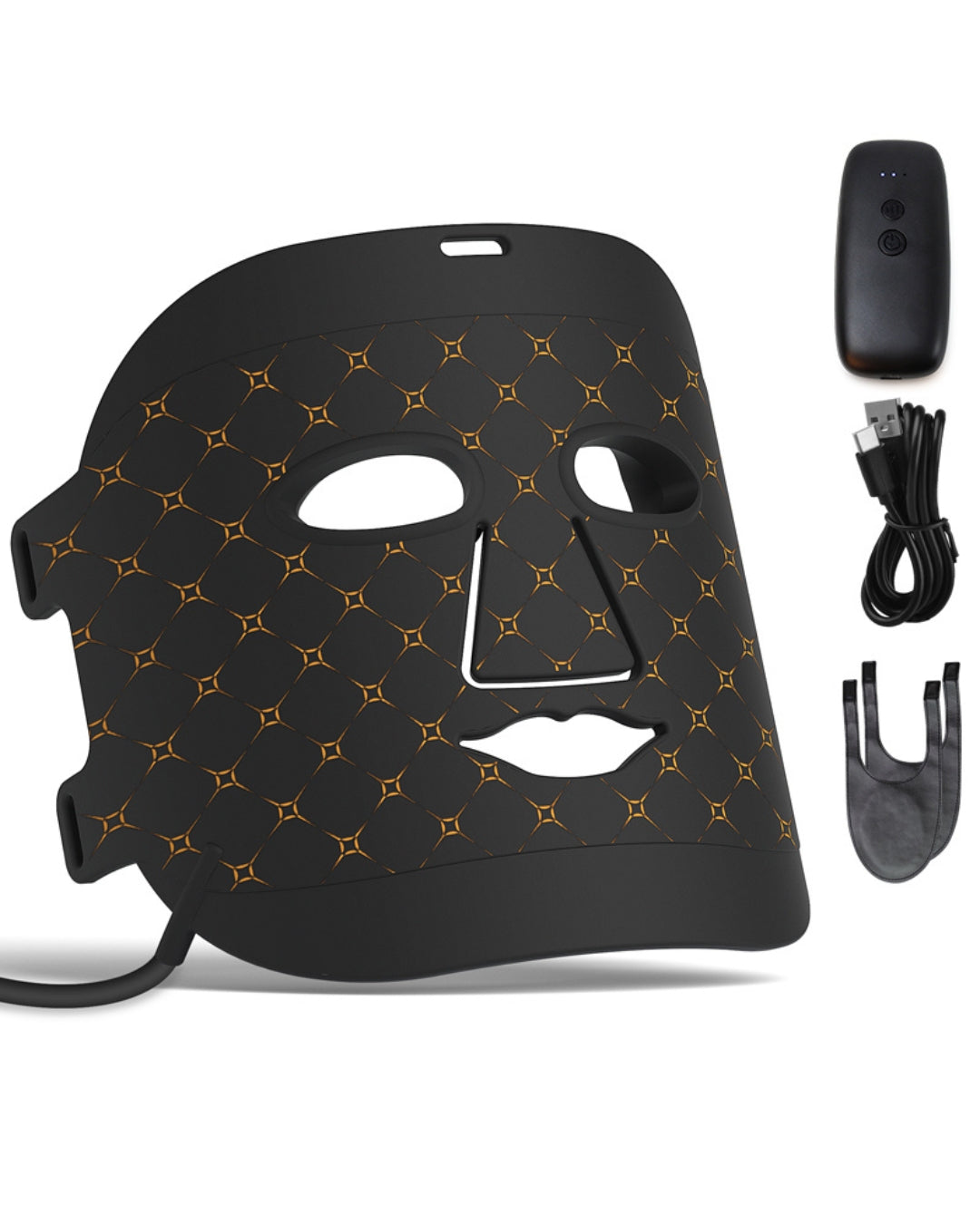 LED-lysmaske til ansikt mot akne, rynker og pigmentflekker